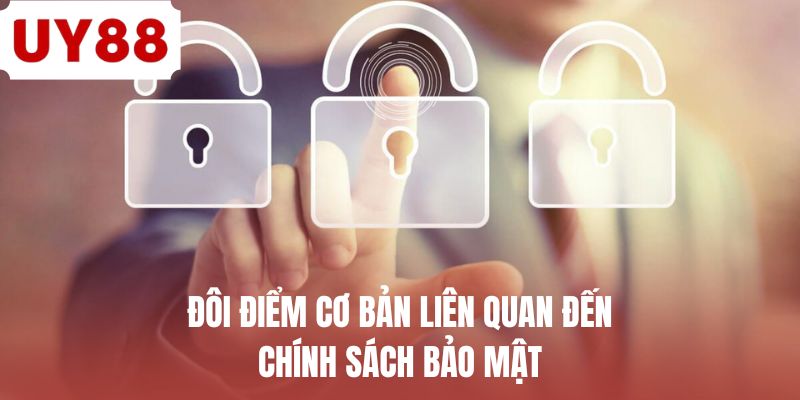 Đôi điểm cơ bản liên quan đến chính sách bảo mật